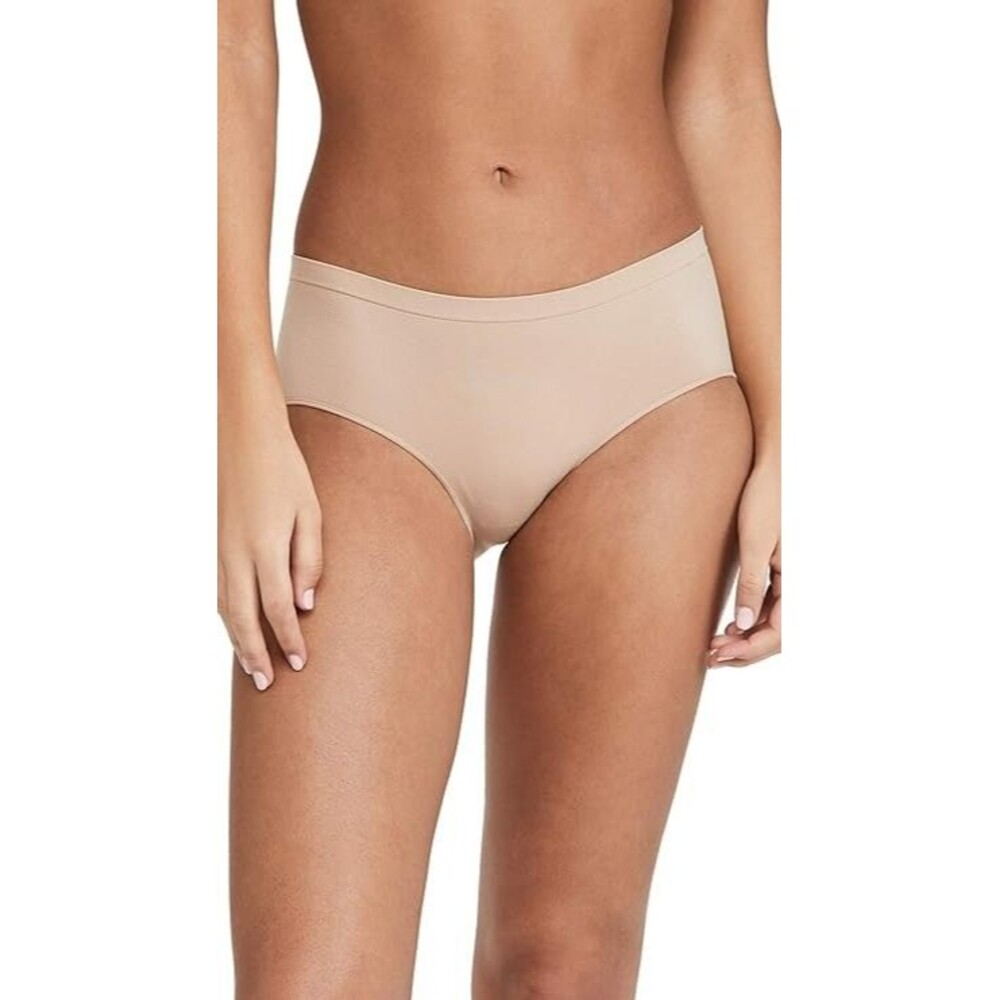 b.tempt'd Women's Hipster Panties LARGE Au Natural Seamless Moderate Coverage
